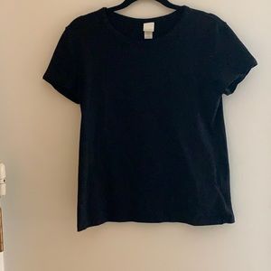 H&M BASIC BLACK T-SHIRT great stretch